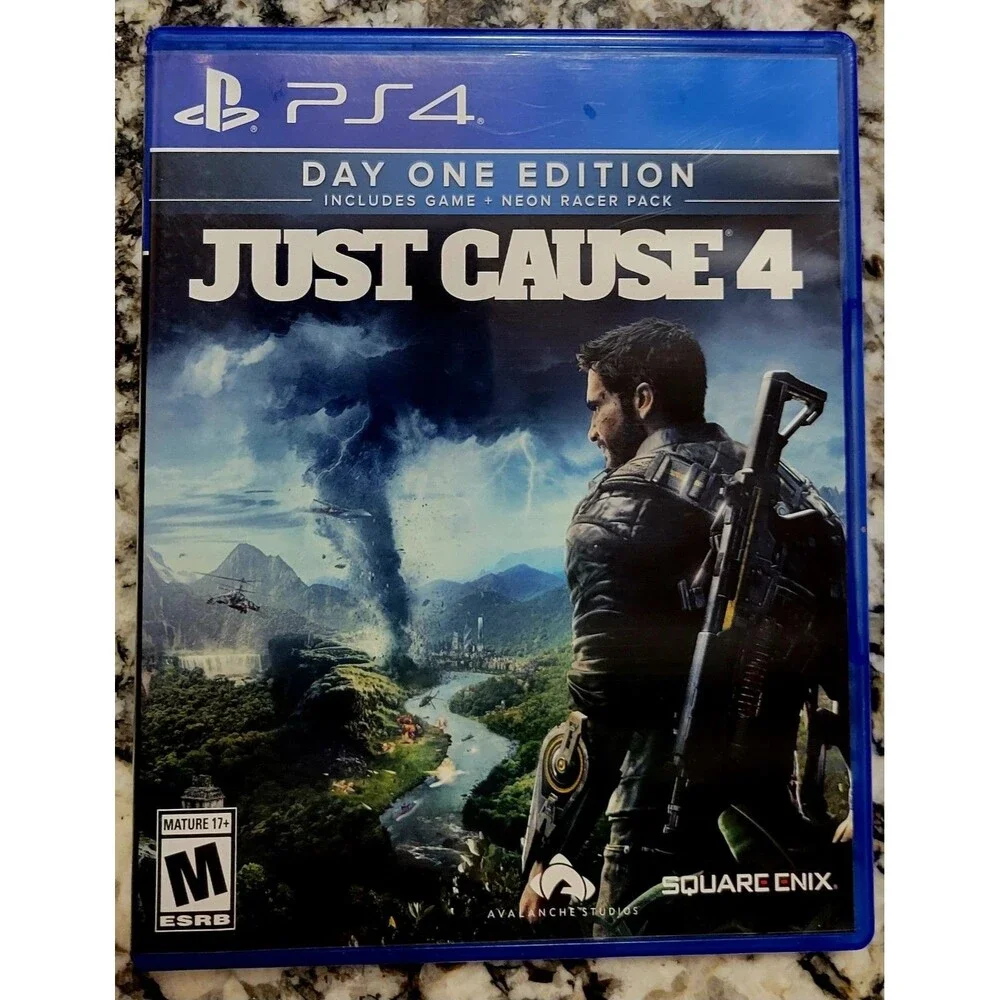 SONY PLAYSTATION 4 PS4: JUST CAUSE 4 DAY ONE EDITION, CIB,TESTED FAST SHIPPING